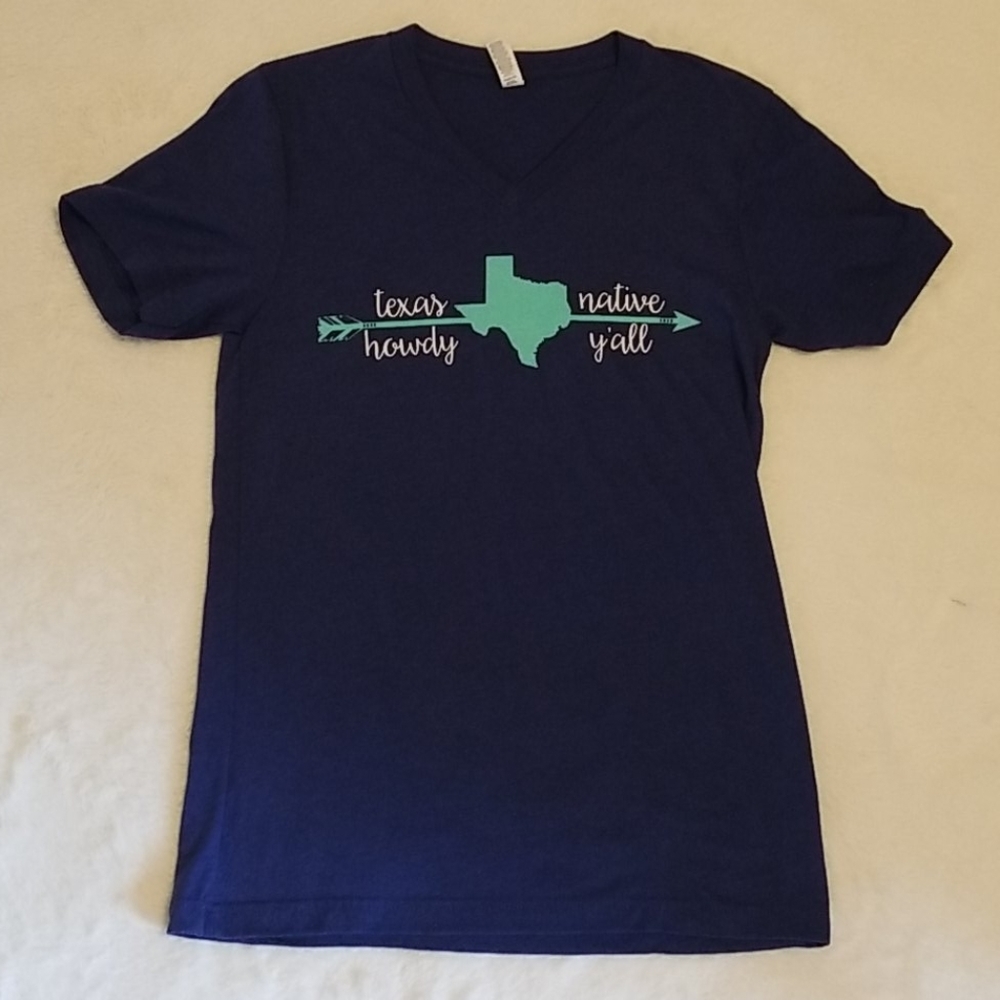 Texas native V-neck t shirt